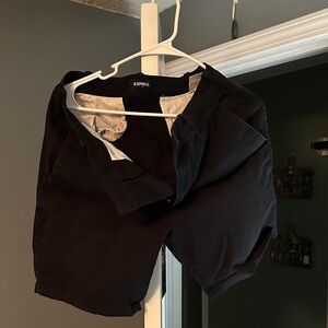 Express Dark Charcoal Shorts